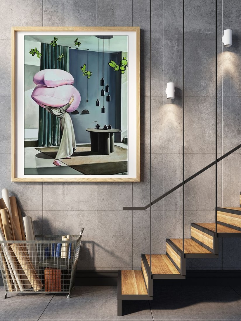 Oil painting Sunday afternoon Igor Konovalov - 2