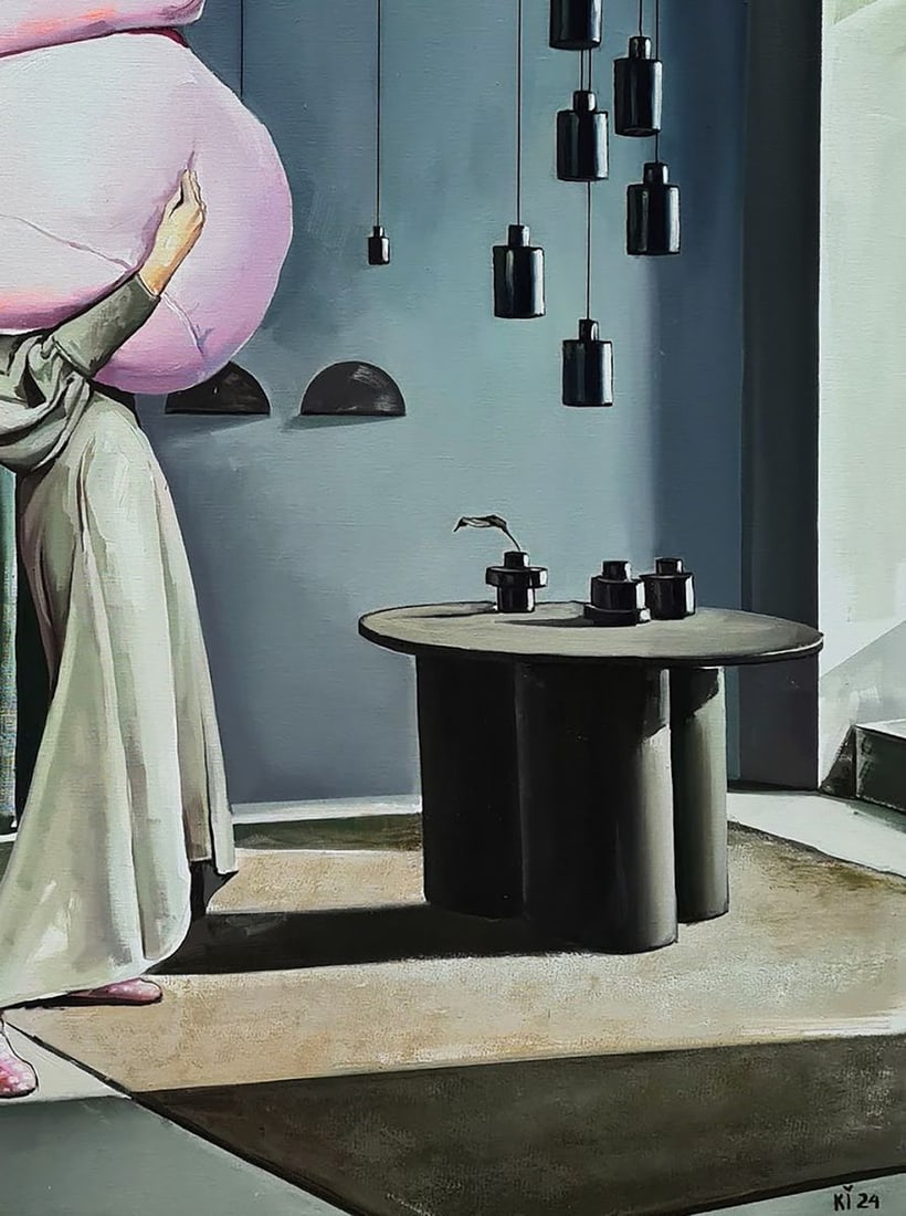 Oil painting Sunday afternoon Igor Konovalov - 7