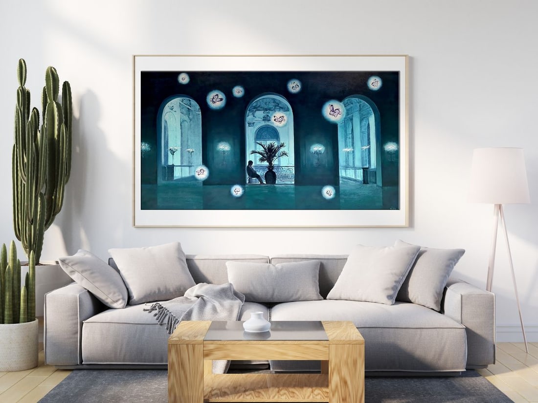 Oil painting White noise Igor Konovalov - 2