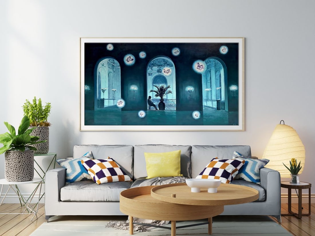 Oil painting White noise Igor Konovalov - 3