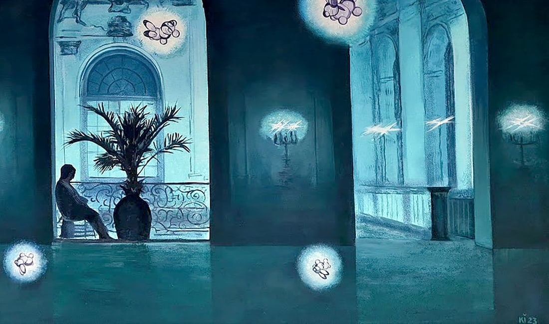 Oil painting White noise Igor Konovalov - 7