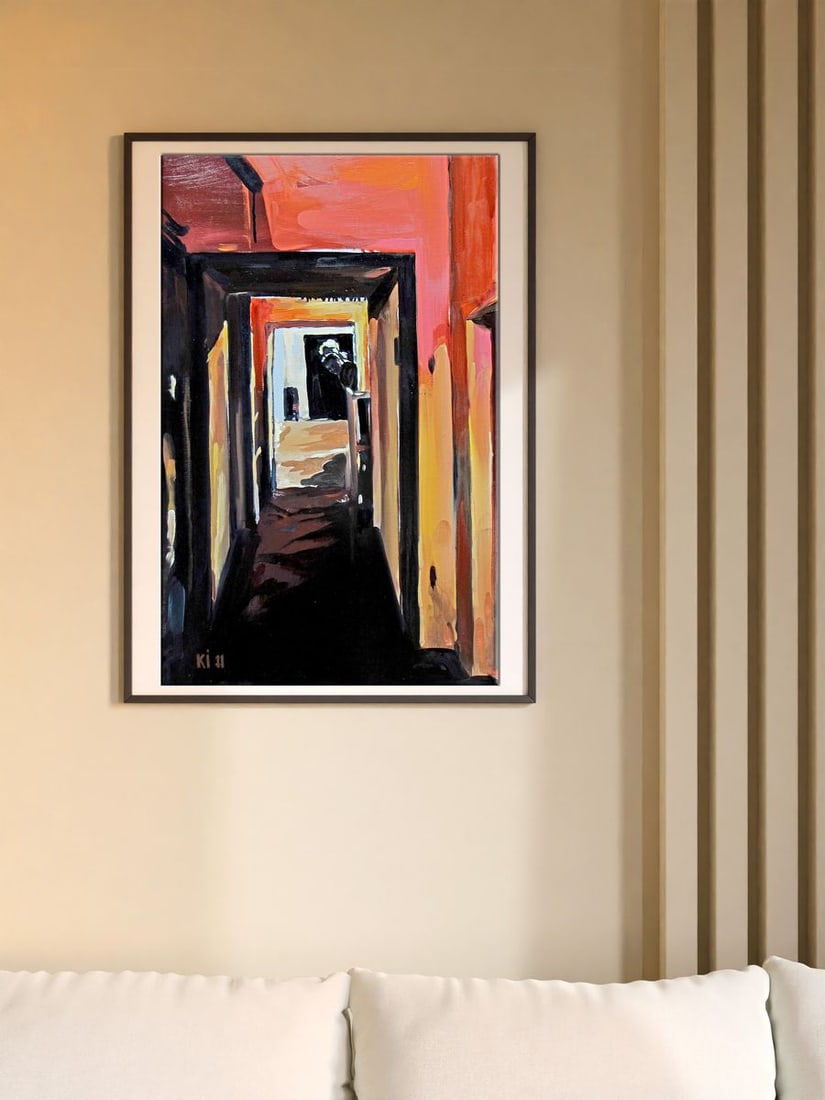 Oil painting Who's there Igor Konovalov - 3