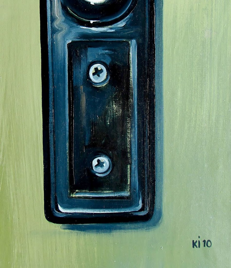 Oil painting Button in the house Igor Konovalov - 7