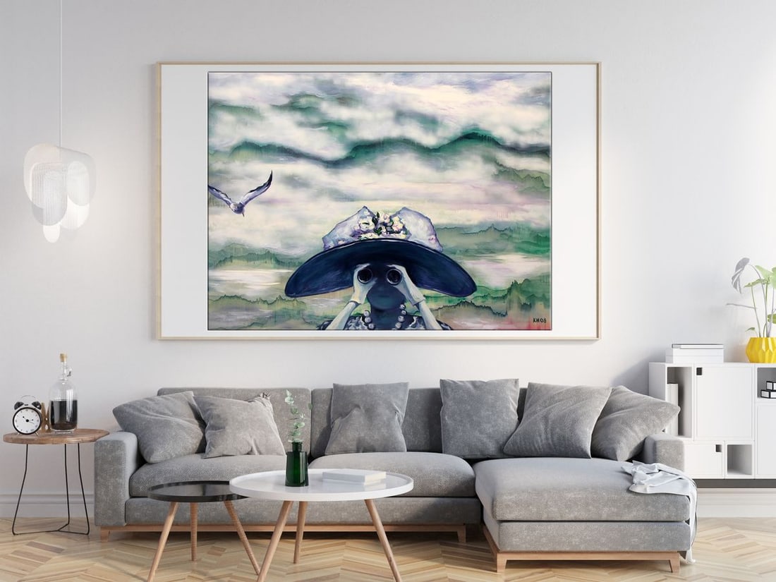 Oil painting Distant close Igor Konovalov - 3