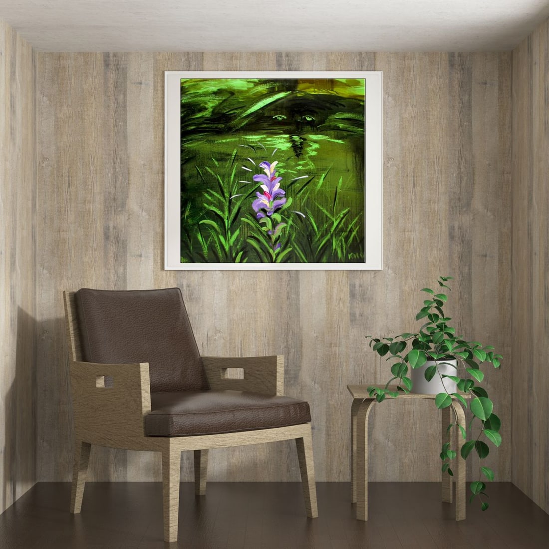 Oil painting Iris Igor Konovalov - 3