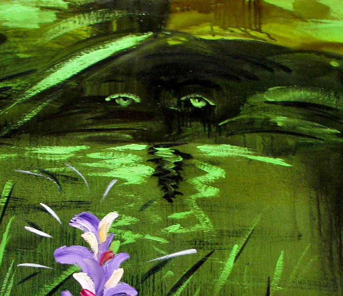 Oil painting Iris Igor Konovalov - 5