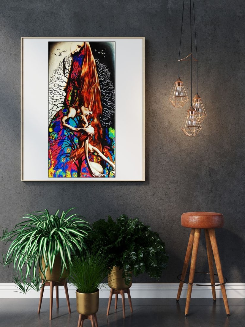 Oil painting Tree of life Goncharenko V. V. - 2