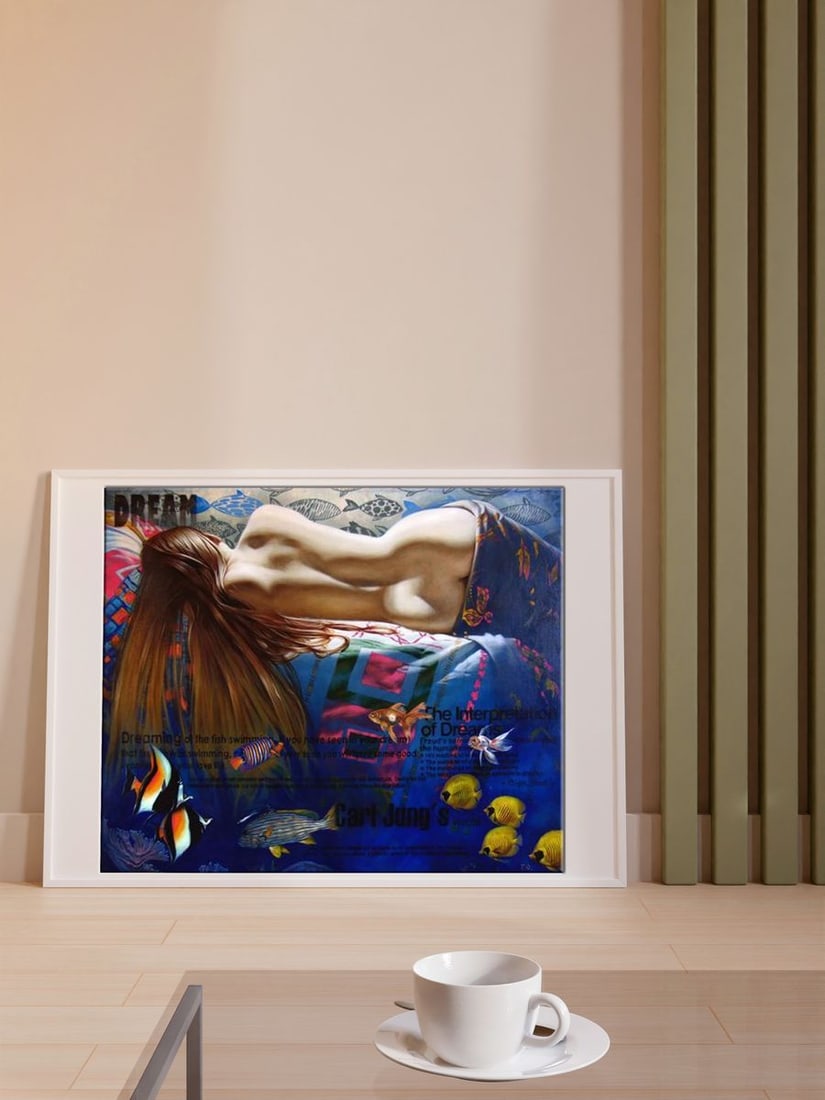 Oil painting The dream of a goldfish Goncharenko S. - 2