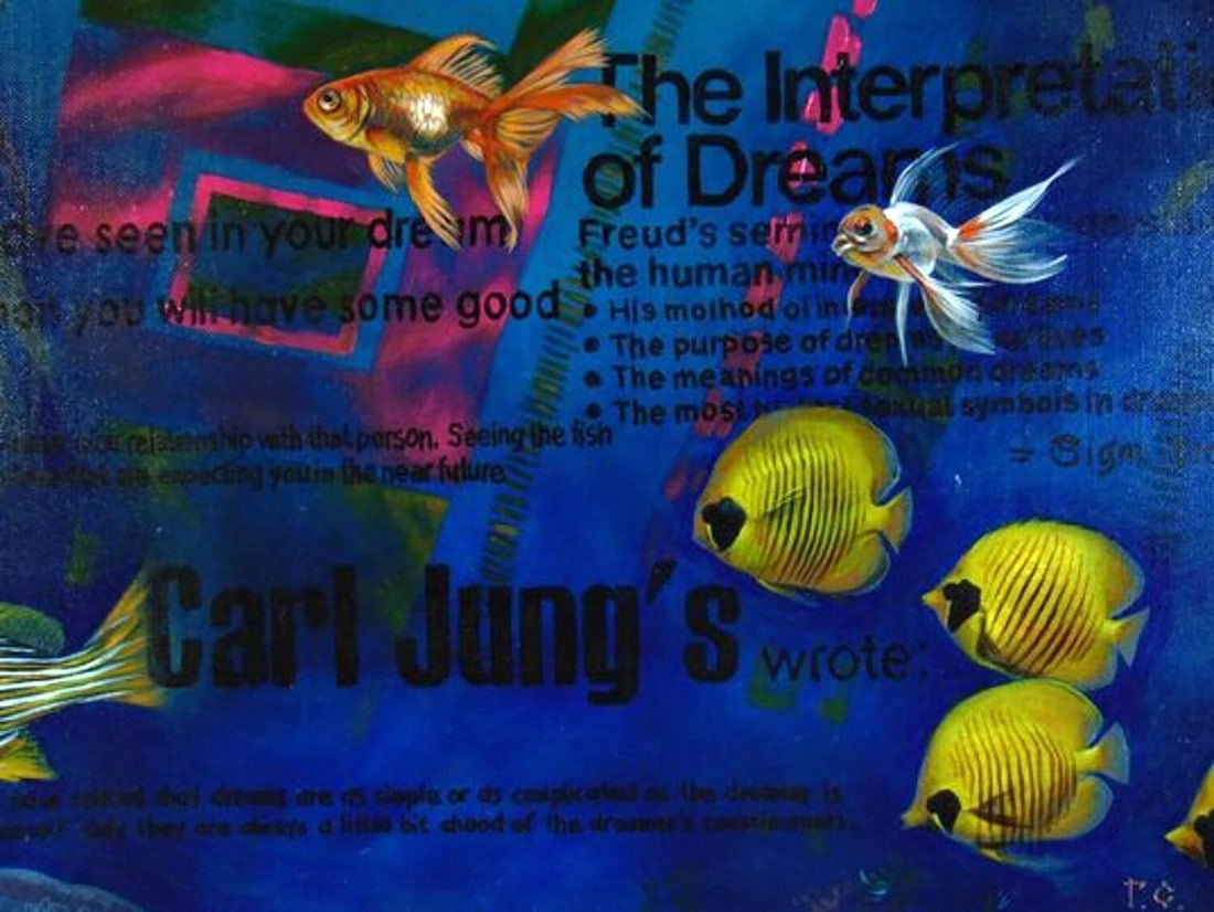 Oil painting The dream of a goldfish Goncharenko S. - 5