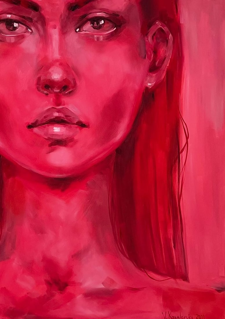 Oil painting Doubt Victoria Kagalovska - 7