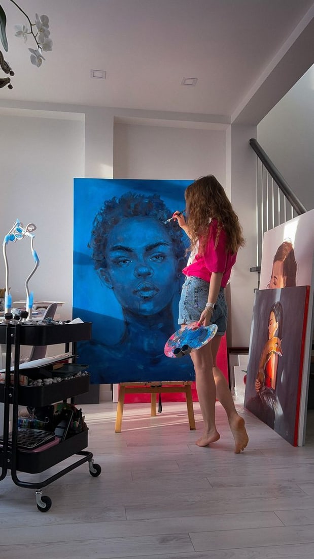 Oil painting Calm Victoria Kagalovska - 9