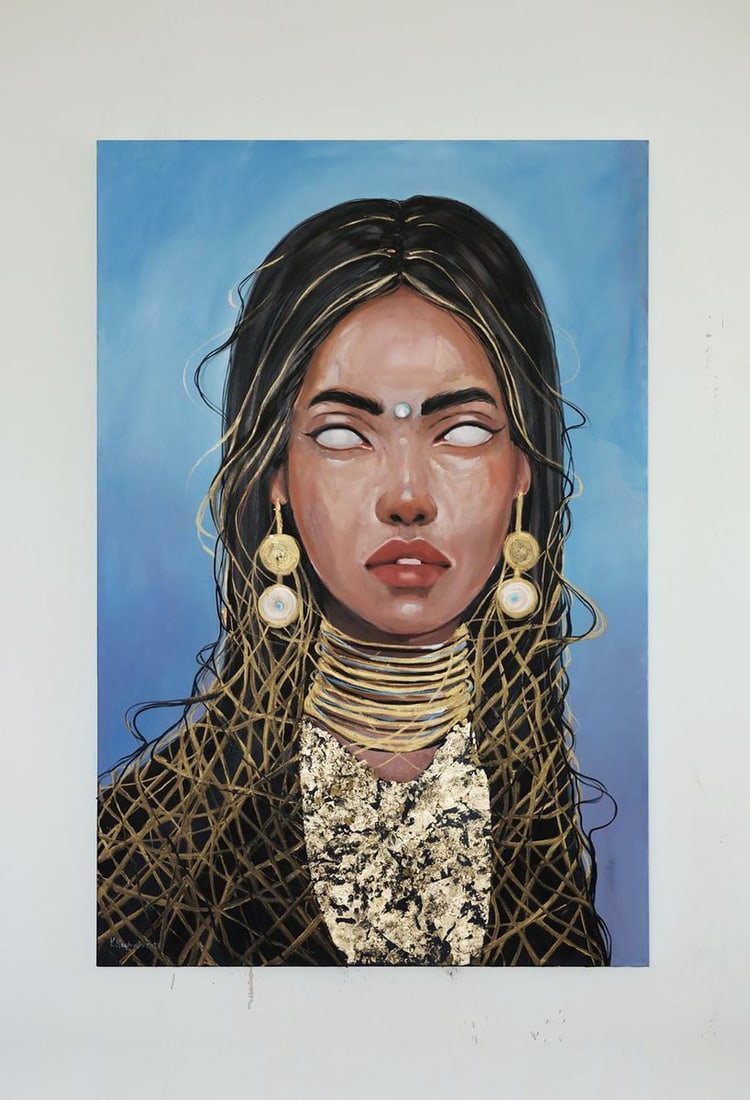 Oil painting Radiance Victoria Kagalovska - 3