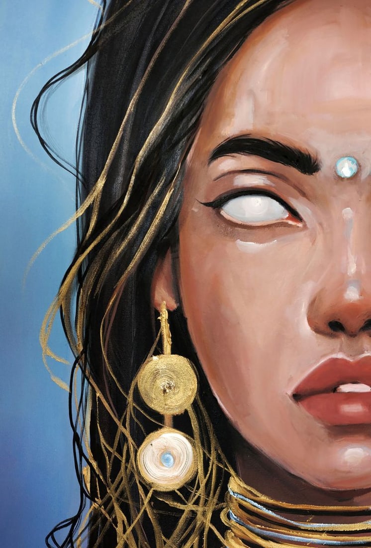 Oil painting Radiance Victoria Kagalovska - 4