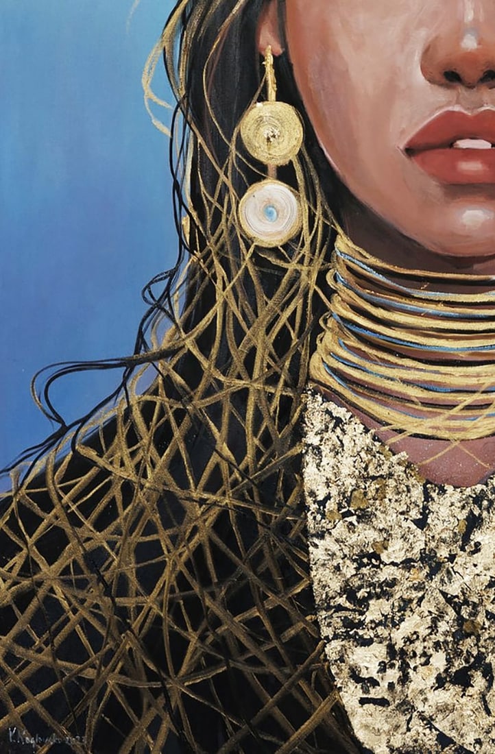 Oil painting Radiance Victoria Kagalovska - 6