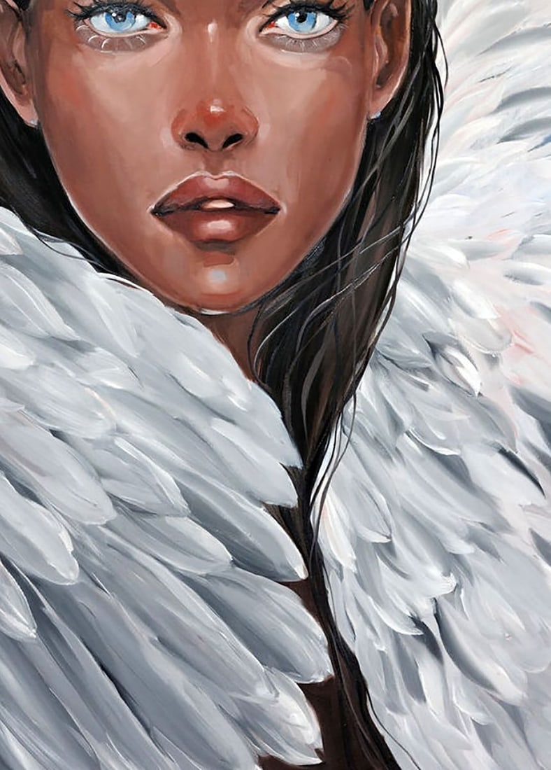 Oil painting Wings Victoria Kagalovska - 7