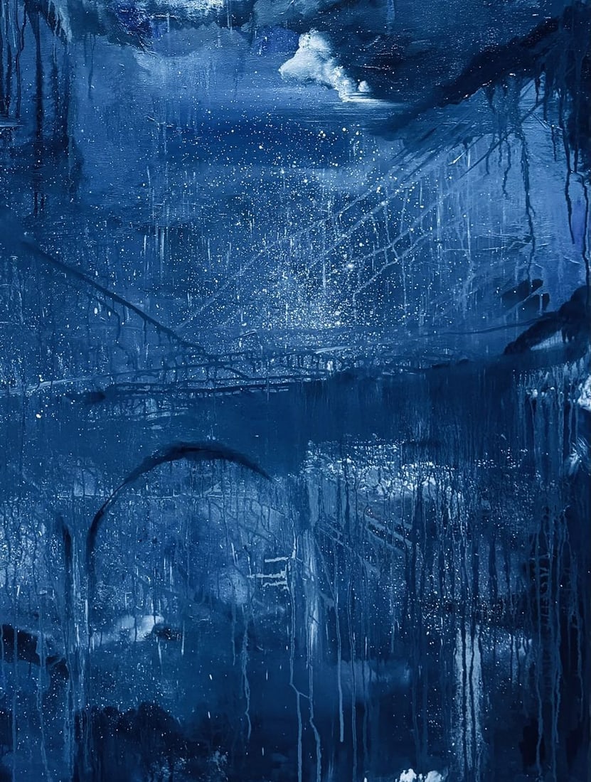 Oil painting Future city Victoria Kagalovska - 7