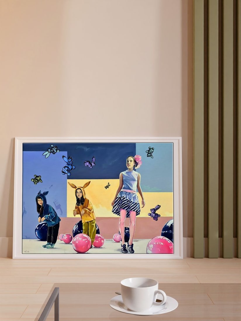 Oil painting Equilibrium Igor Konovalov - 2