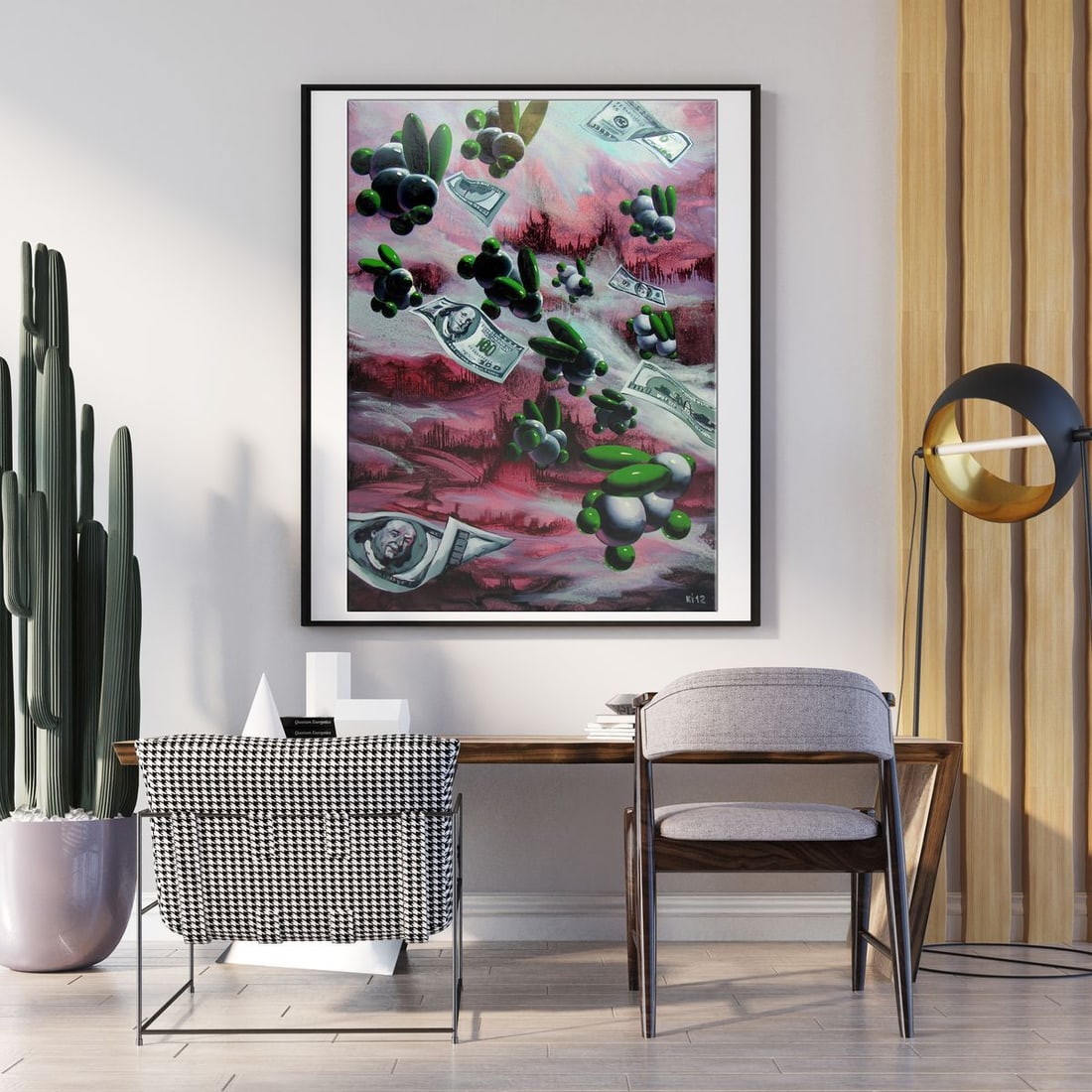 Oil painting Green wave Igor Konovalov - 2