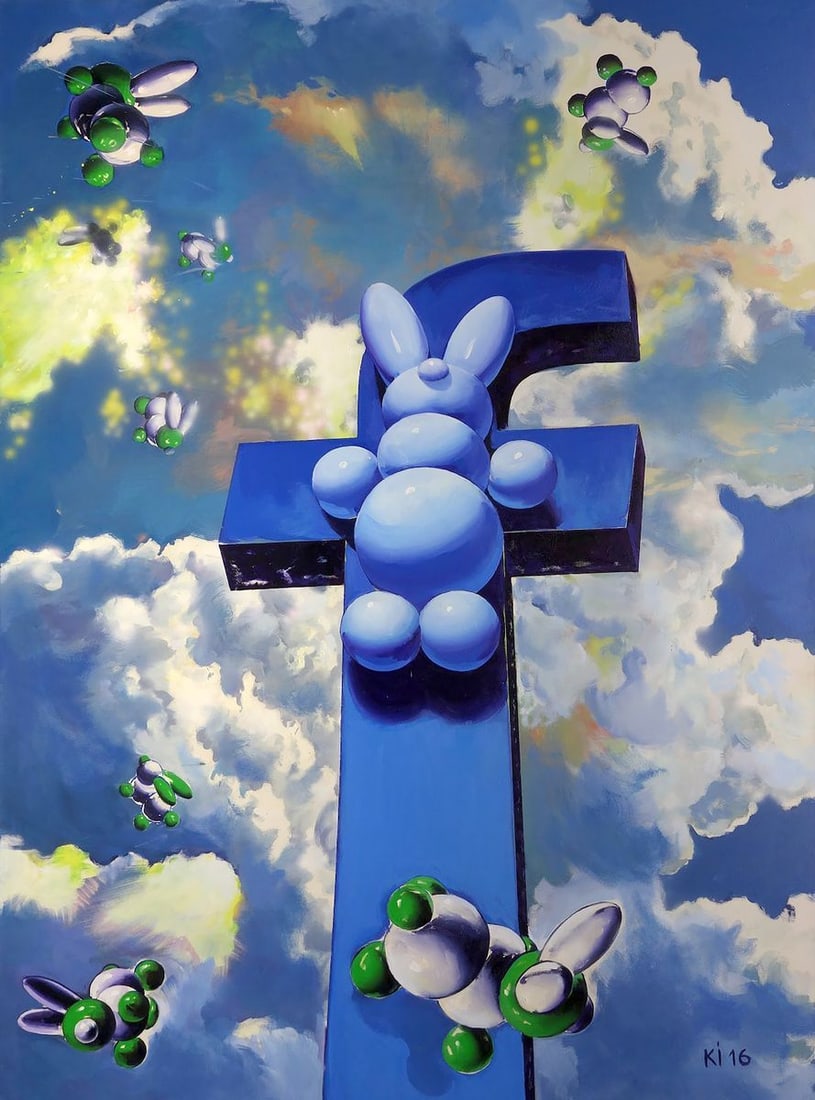 Oil painting Informant Igor Konovalov: Title: Oil painting Informant Igor Konovalov Description: No.Kon 8 *** ABOUT THIS PAINTING *** * TITLE: "Informant" * ARTISTS: Igor Konovalov * SIZE: 135x185 cm/'53.14x72.83 inches' * MEDIUM: oil, can