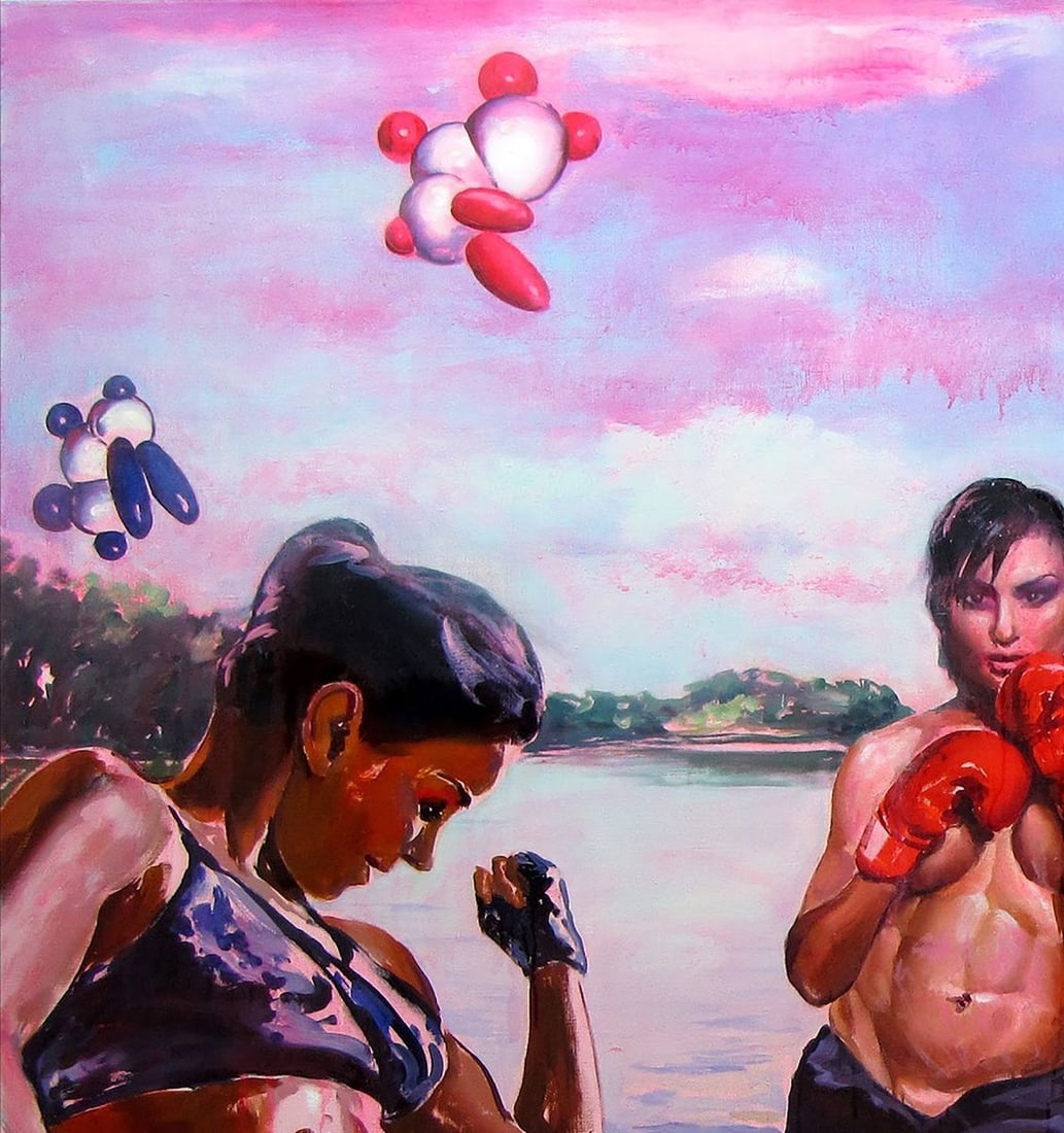 Oil painting Pink dust Igor Konovalov - 4