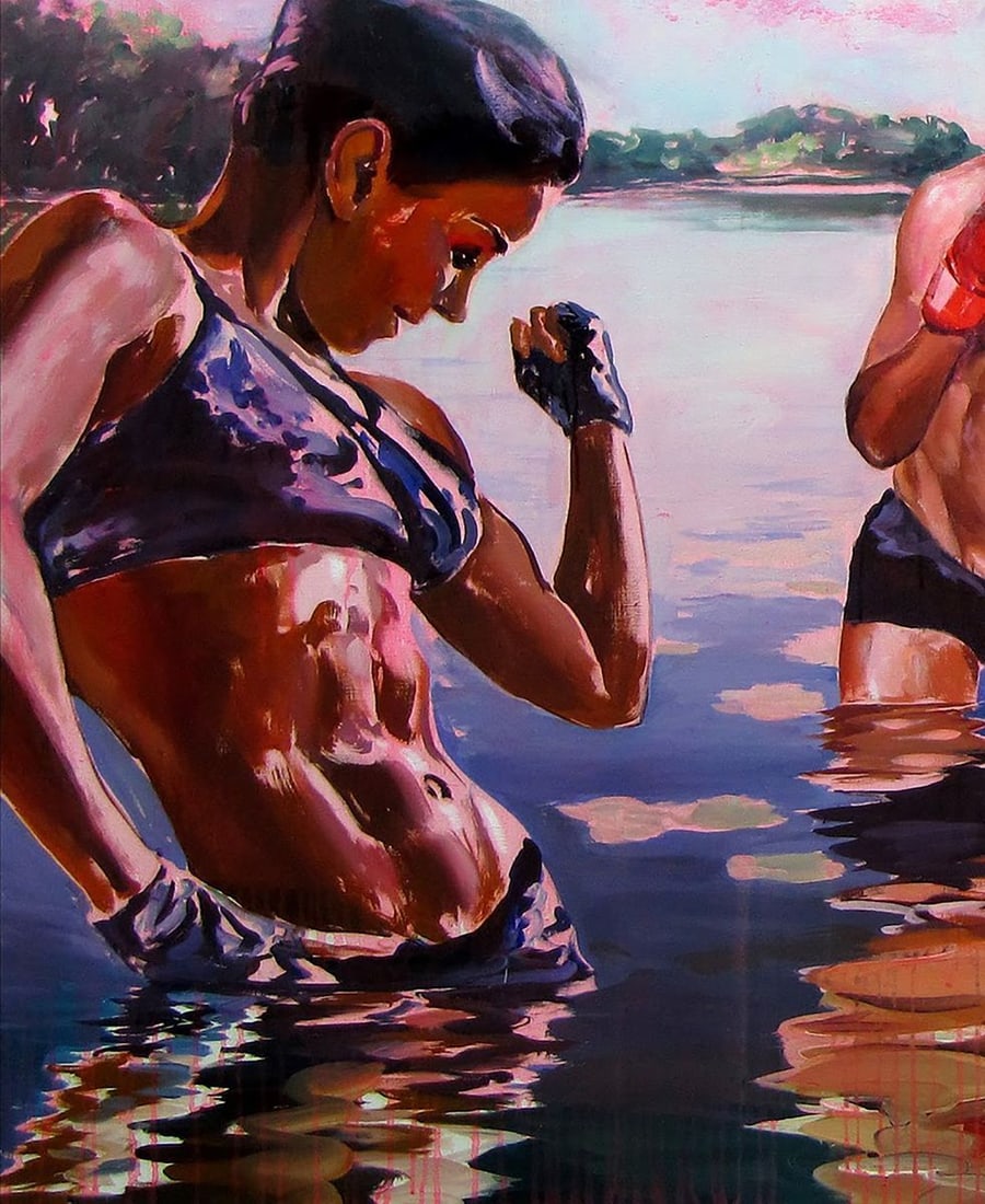 Oil painting Pink dust Igor Konovalov - 6