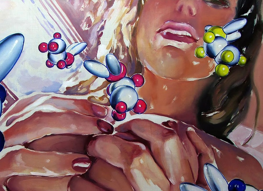 Oil painting Playboy Pink Igor Konovalov - 5