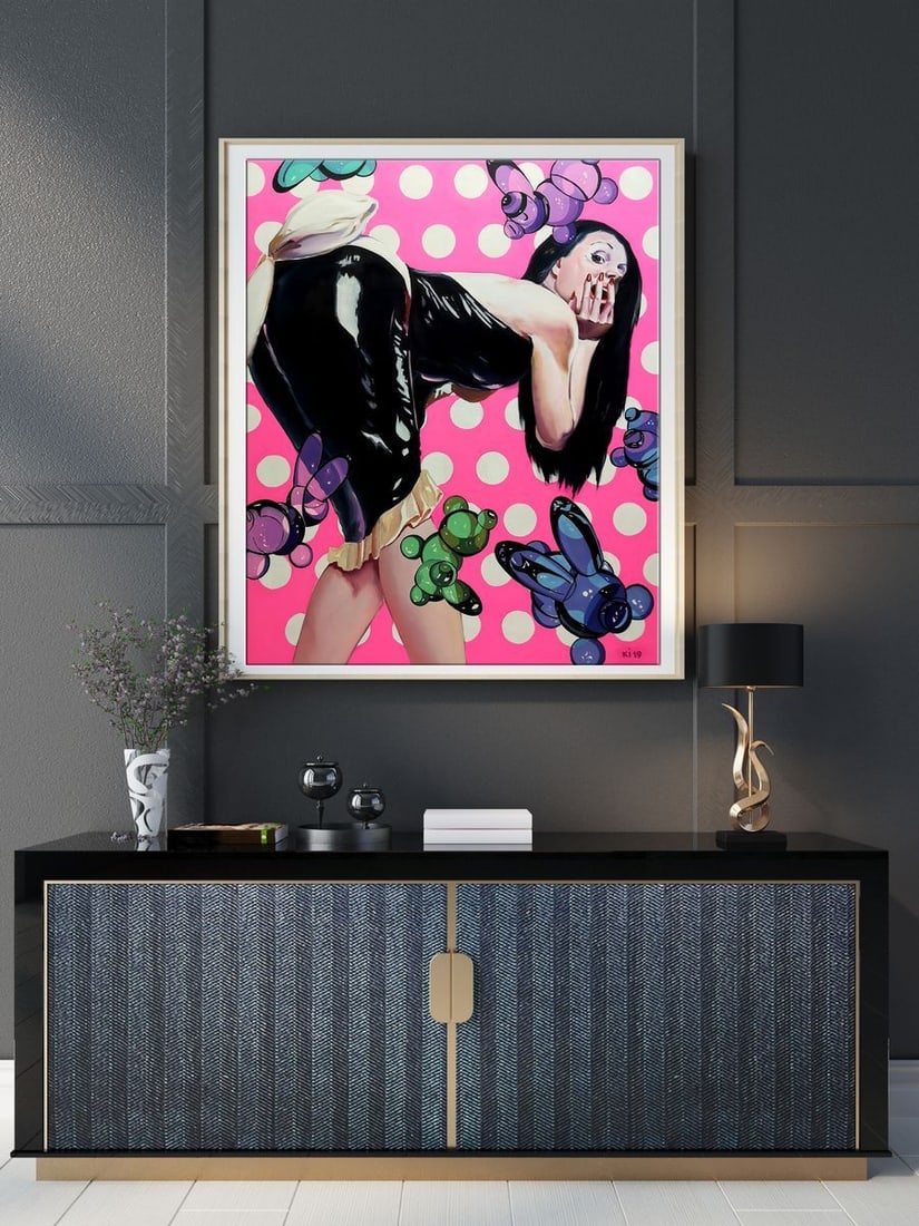 Oil painting Smoky eyes Igor Konovalov - 2