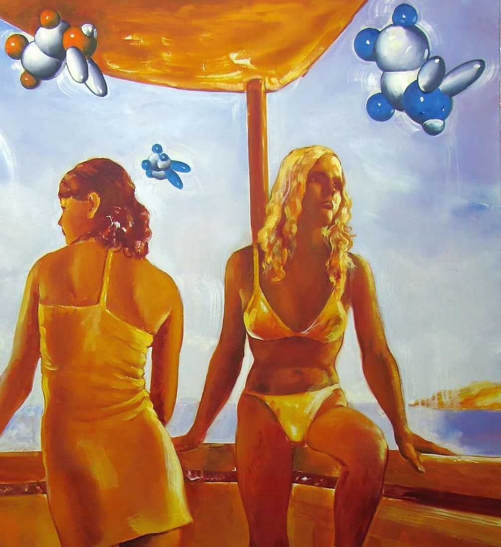 Oil painting Balaclava Igor Konovalov - 5