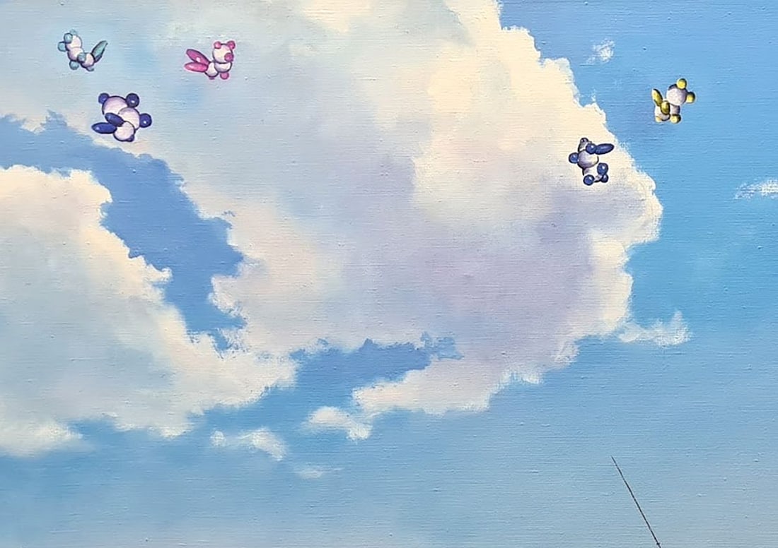 Oil painting Without WiFi Igor Konovalov - 4