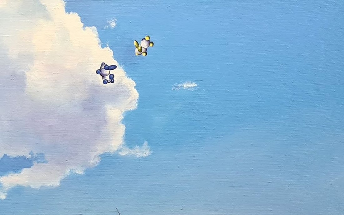 Oil painting Without WiFi Igor Konovalov - 5