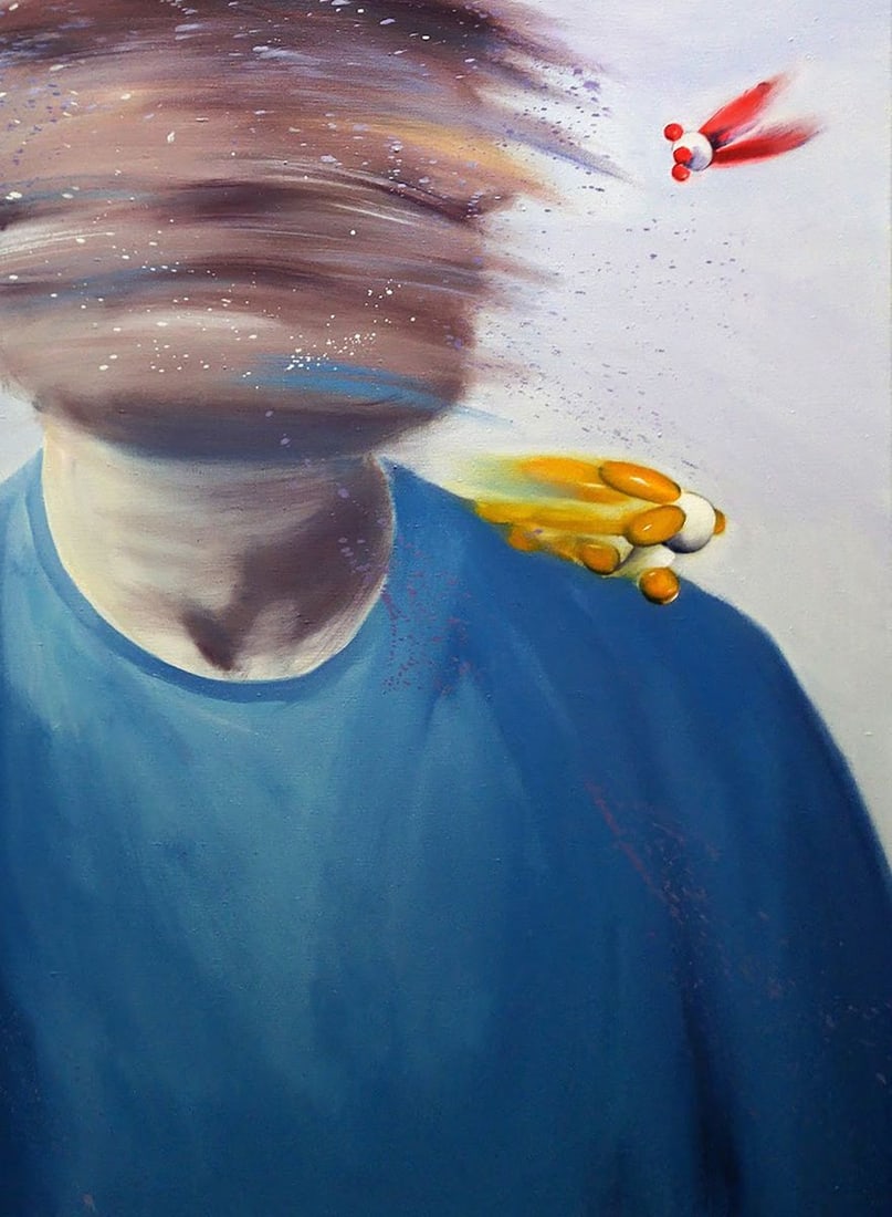 Oil painting Squirrel curator Igor Konovalov - 7