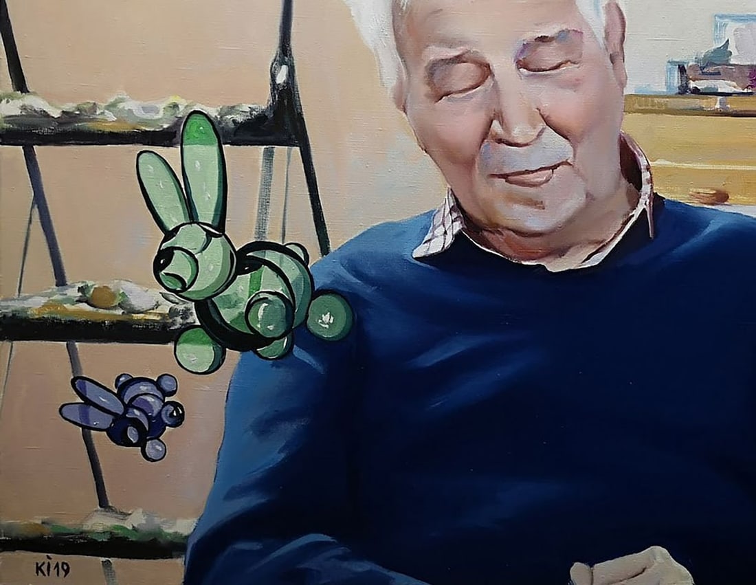 Oil painting Not everyone will be taken into the future Igor Konovalov - 6