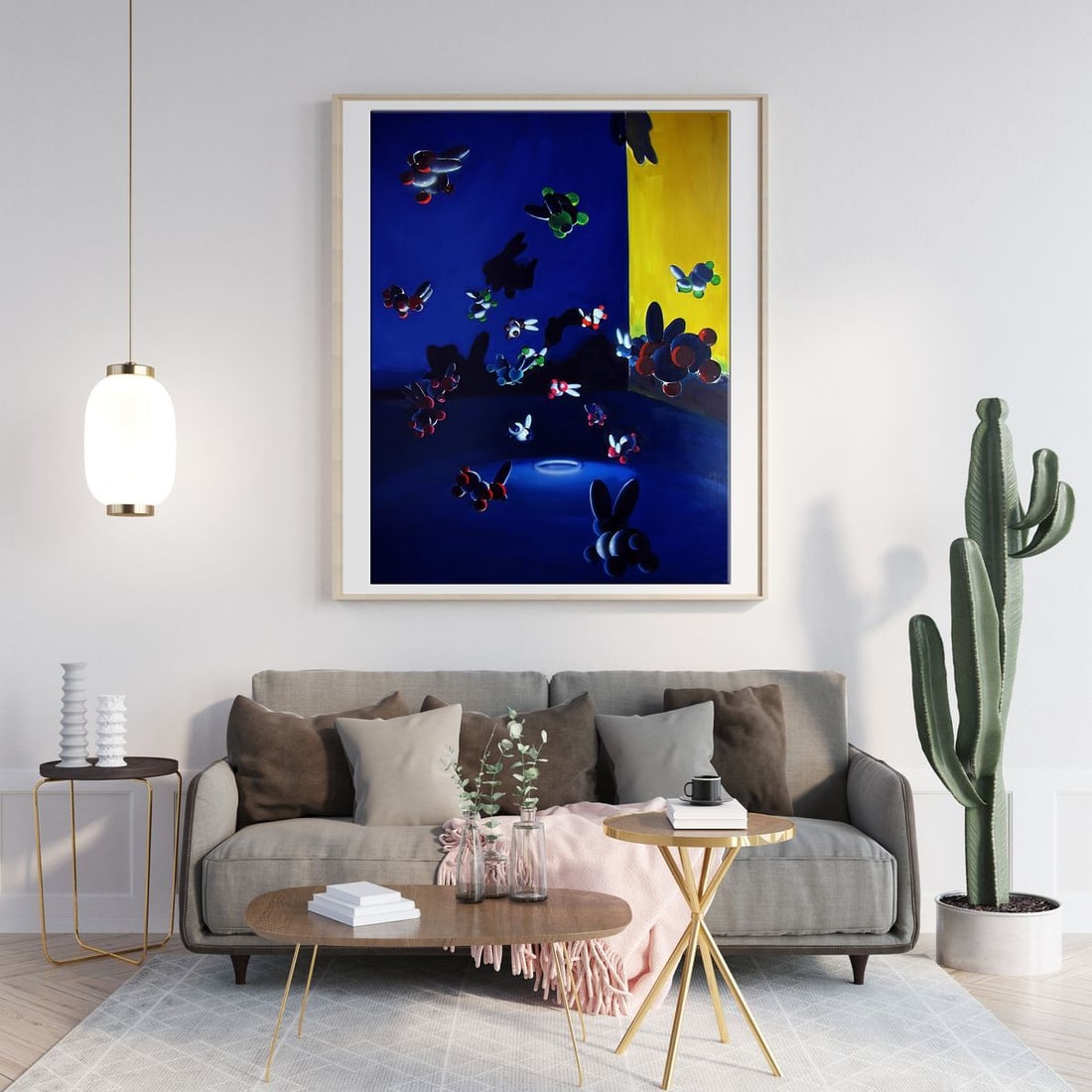 Oil painting Vacant position Igor Konovalov - 2