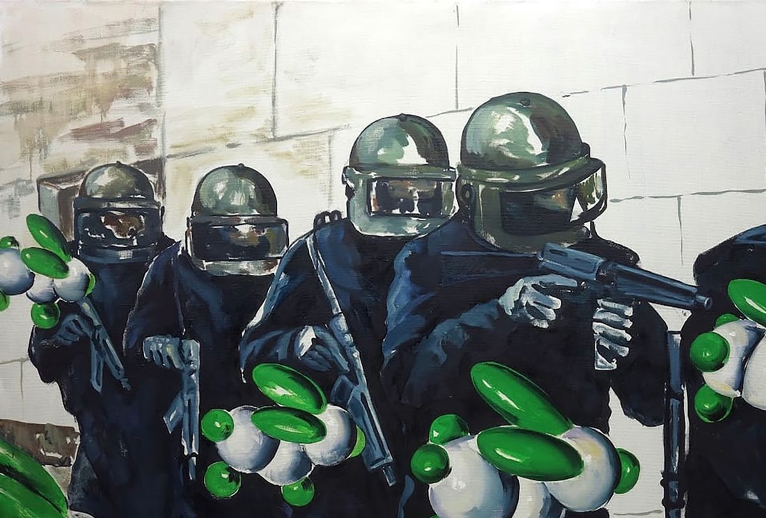 Oil painting InfoWarrior Igor Konovalov - 4