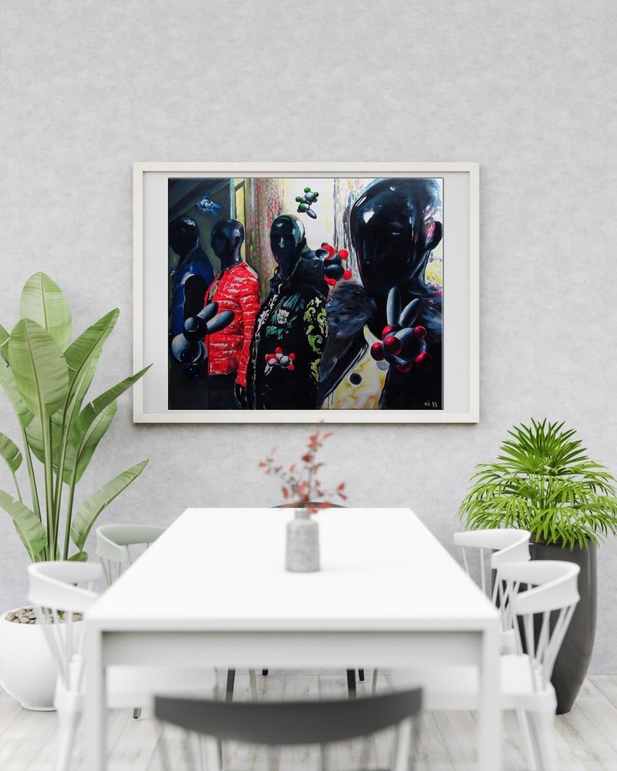 Oil painting Mannequins Igor Konovalov - 2