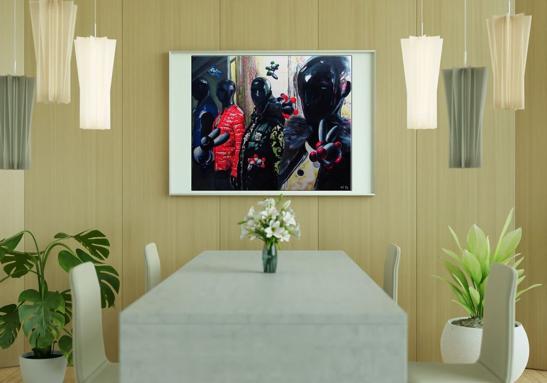 Oil painting Mannequins Igor Konovalov - 3