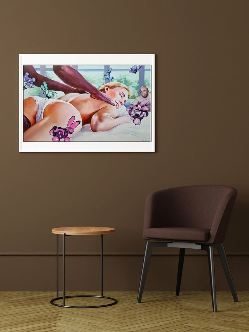 Oil painting Massage Igor Konovalov - 3