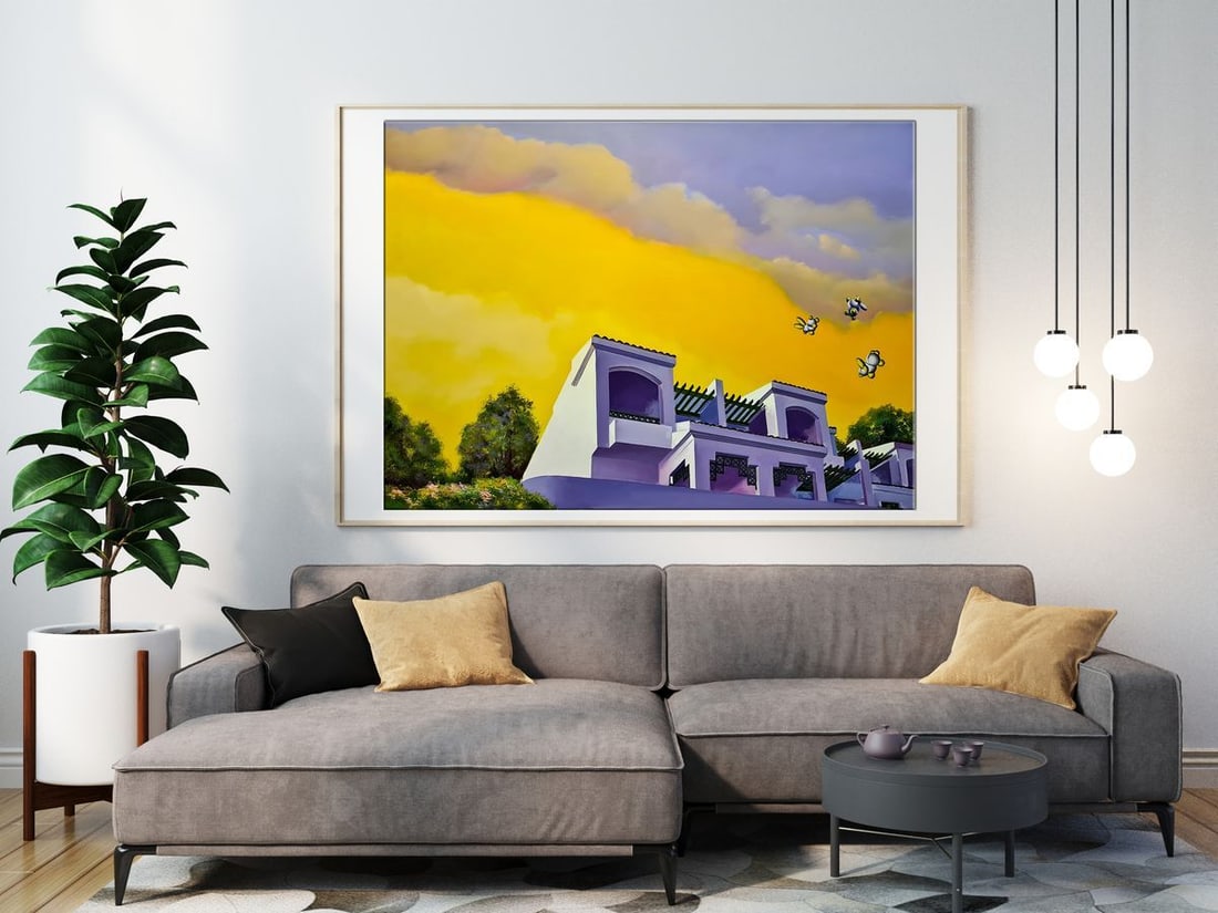 Oil painting The sky is silent Igor Konovalov - 2