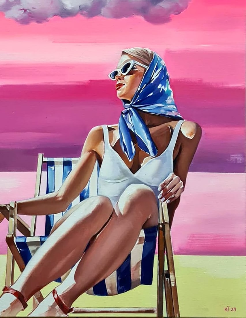 Oil painting Cloud Igor Konovalov - 7