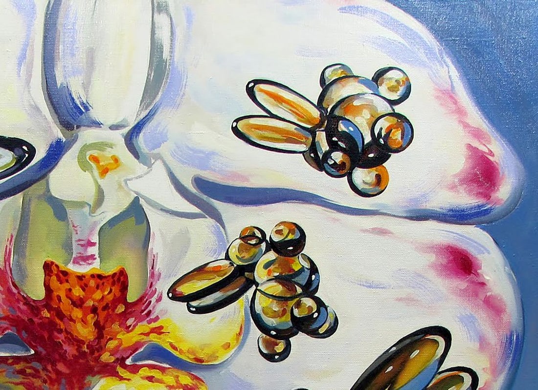 Oil painting Orchid Igor Konovalov - 5