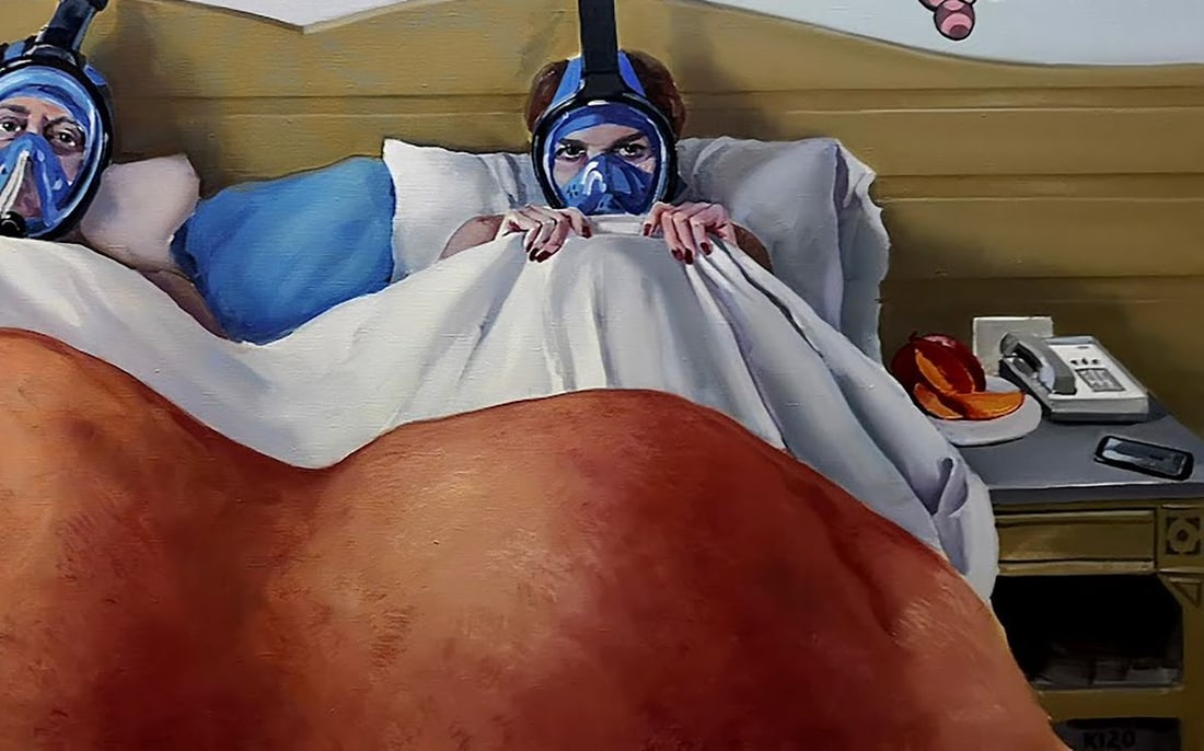 Oil painting Dive Igor Konovalov - 7