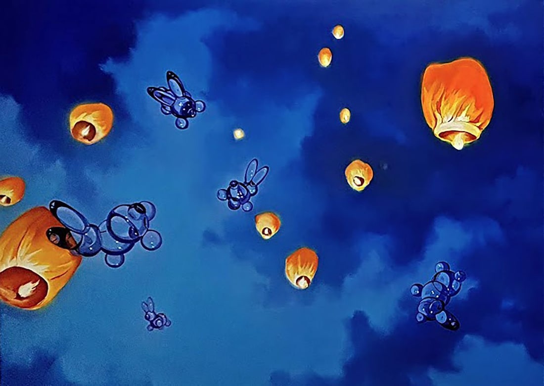 Oil painting Celestial Empire Igor Konovalov - 2