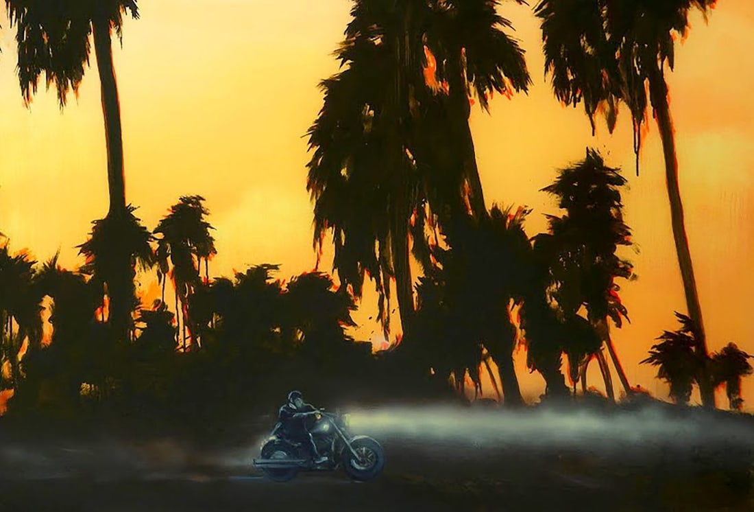 Oil painting Lost GPS Igor Konovalov - 7