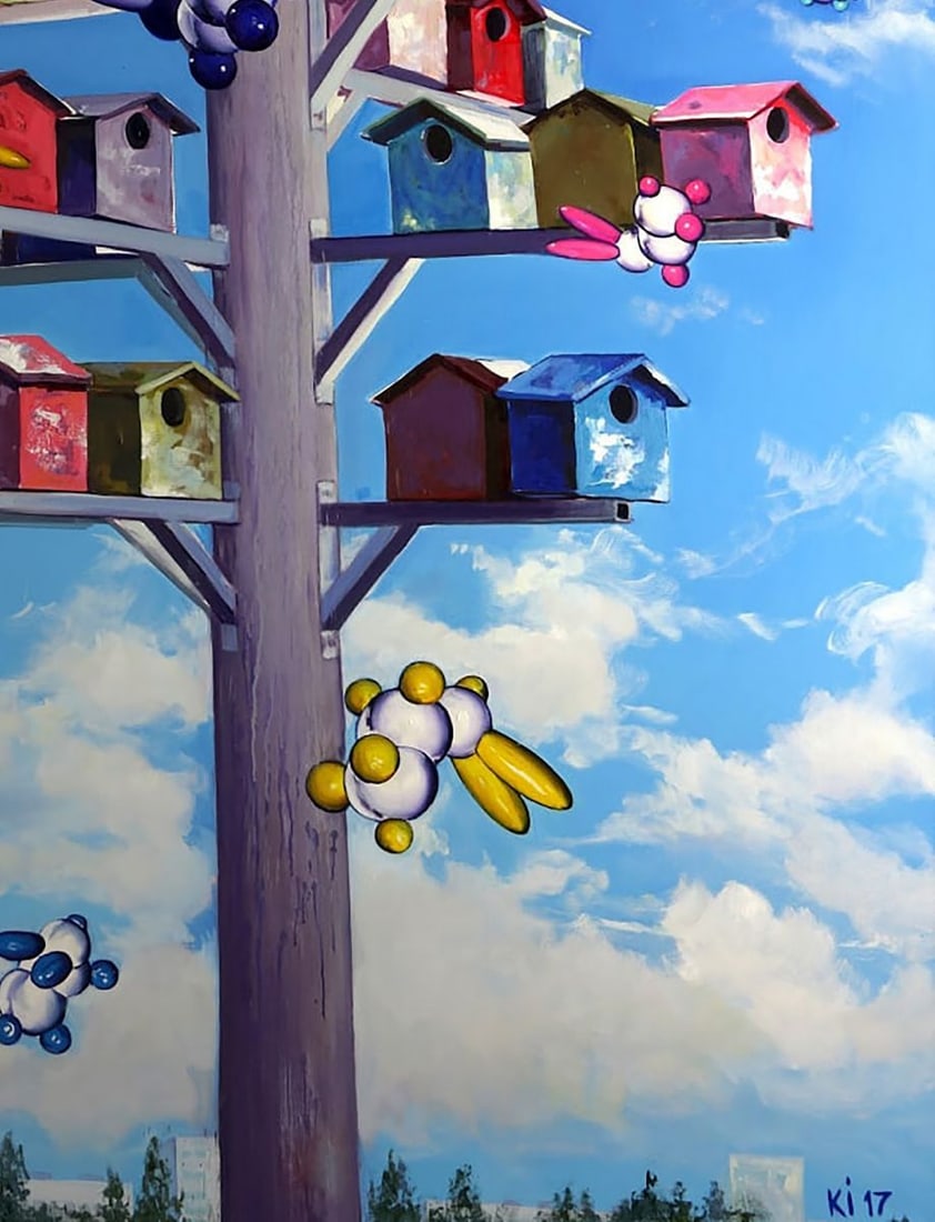 Oil painting Sacred station Igor Konovalov - 7