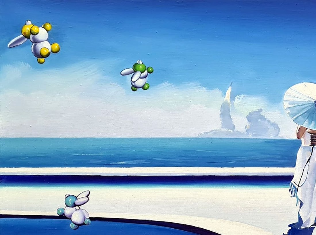 Oil painting Secret passage Igor Konovalov - 4