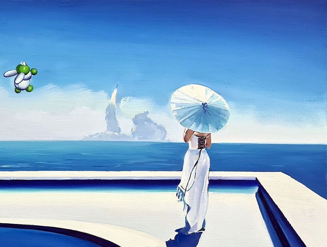 Oil painting Secret passage Igor Konovalov - 5