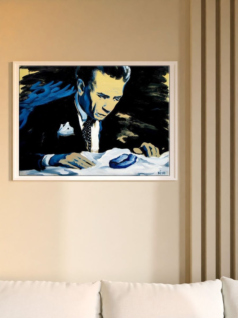 Oil painting Blue thing Igor Konovalov - 3