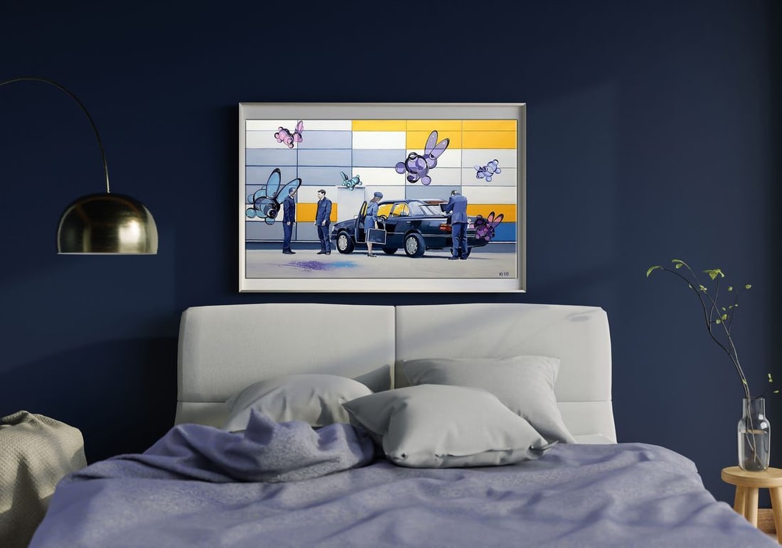 Oil painting Experts are conducting the investigation Igor Konovalov - 2