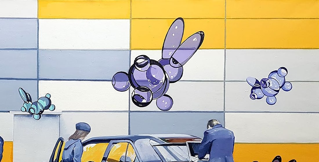 Oil painting Experts are conducting the investigation Igor Konovalov - 5