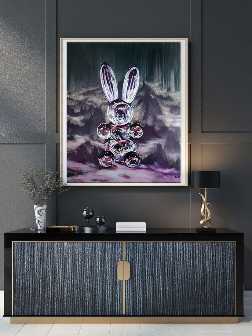 Oil painting Snow King Igor Konovalov - 2